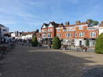 Battle, historische Huser an der High Street, East Sussex (03.09.2023)