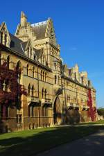 Oxford, Christ Church College mit Tom Tower, gegrndet 1525 von Wolsey  (26.09.2009)