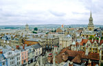 Blick ber Oxford vom University-Tower.