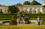 Blenheim Palace, Gartenanlagen gestaltet durch  Landschaftsarchitekt Capability Brown ab 1764 (26.09.2009)