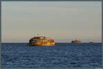 Insgesamt vier Forts wurden ab 1861 vor Portsmouth gebaut, um die H�fen an der S�dk�ste Englands zu sch�tzen.