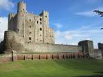 Rochester, Castle, normannischer Bergfried (25.05.2013)