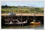 Hayle - Blick von der Penpol Terrace Richtung Lelant, Cornwall UK.