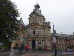Tiverton, Rathaus in der Fore Street, erbaut 1864 durch Henry Lloyd, Devon (13.05.2024)