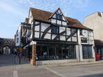 Salisbury, Fachwerkhaus in der Crane Street (11.05.2024)