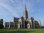 Salisbury, Kathedrale, erbaut im 13.