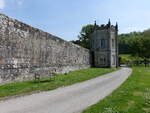 Tisbury, Banqueting Hall am Wardour Castle, erbaut im 18.