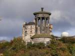 Edinburgh am 19.10.2010, Calton Hill mit City Observatory