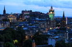 Stadtansicht von Edinburgh am 13.08.2019 von Calton Hill.