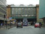 Glasgow, Hauptbahnhof Central Station,  Endstation der Hauptstrecke West Coast Main Line, erbaut 1879 von der Caledonian Railway am Nordufer des River Clyde (04.07.2015)