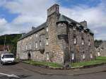 Stirling, Menstrie Castle, 3 stckiger Bau mit Ecktrmchen aus dem 16.