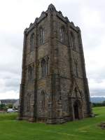 Stirling, Bell Tower der Cambuskenneth Abbey, erbaut im 13.