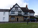 Llandaff, Fachwerkhaus am Cathedral Green (27.04.2025)