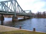 Blick auf die Glienicker Brcke, 2006