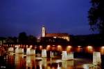 Alte Rheinbrcke und Fridolinsmnster (Mai 2004)