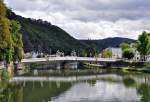 Fugngerbrcke ber die Lahn in Bad Ems - 27.08.2012