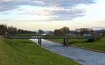 Straenbrcke (L116) bei Neuershausen ber die Dreisam, Feb.2014