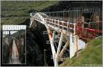 Brcke zur Signalstation am Mizen Head, Irland County Cork.