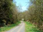 Belgien, Wallonien, Provinz Lttich, Eifel-Ardennen Radweg bei Lommersweiler.