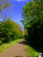 Deutschland / Frankreich, Glan-Blies-Radweg (Staudernheim-Sarreguemines)zwischen Reinheim und Gersheim im Saarland, 18.05.2013