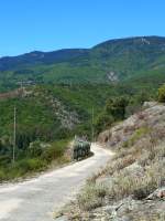 Frankreich, Languedoc-Roussillon, Voie verte du Haut-Languedoc (Passa Pas) von Mons-la-Trivalle (Dpartement de l'Hrault) bis Mazamet (Dpartement du Tarn), 60 km, durch den Regionalpark des