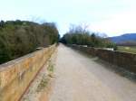 Frankreich, Languedoc, Hrault, Radweg  Passa Pas  von Mazamet (Tarn) nach Bdarieux (Haut-Languedoc) auf der frheren Eisenbahnstrecke Mazamet-Bdarieux.