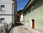 Trzic, Blick in eine der Altstadtgassen, Juni 2016