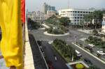 Das Alte Rathaus am Ende des Nguyen Hue-Boulevard in Ho-Chi-Minh-Stadt (Saigon).