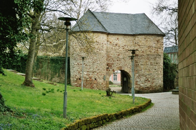 Torbogen im Palastgarten beim Kurfrstlichen Palais