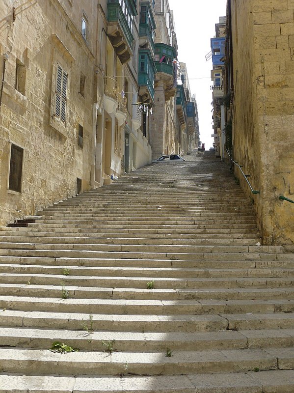 Treppe in Valletta 27-08-2007