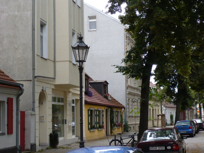 Typische Cpenicker Bebauung - heute im Berliner Stadtteil Kpenick gelegen. Kpenick-Kietz, 23.6.2007