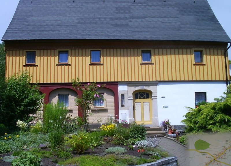 Umgebindehaus Bertsdorf, Zittauer Gebirge 2004