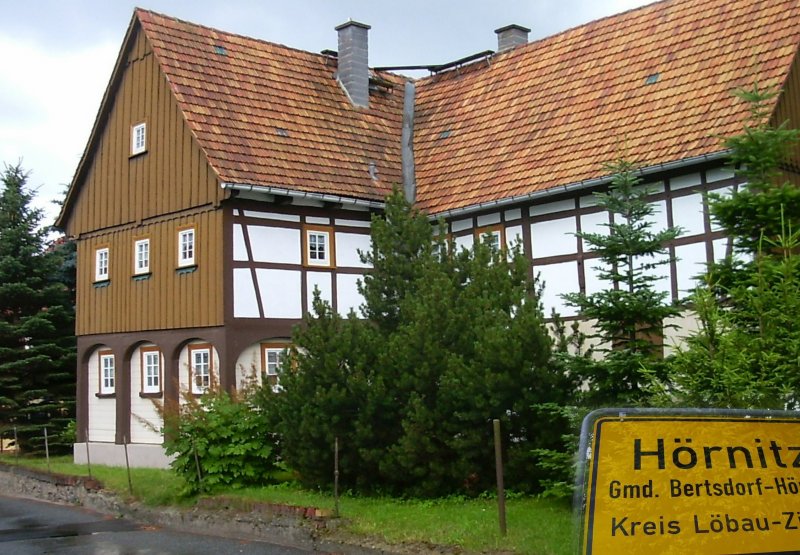 Umgebindehaus in Hrnitz, 2004
(Zittauer Gebirge)