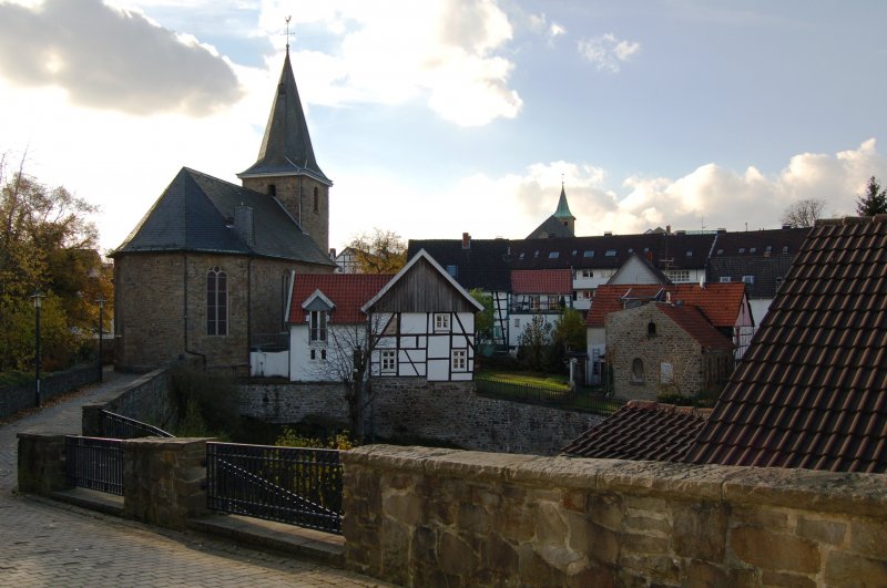 Und noch ein Blick von Burg Blankenstein nach Hattingen-Blankenstein