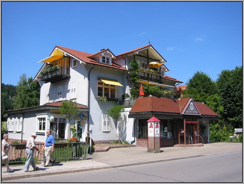 Unterwegs in Bad Herrenalb. (02.07.2006)