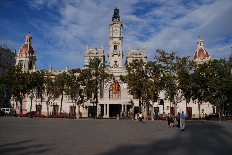 VALNCIA (Provincia de Valencia), 06.10.2007, Ayuntamiento (Rathaus)