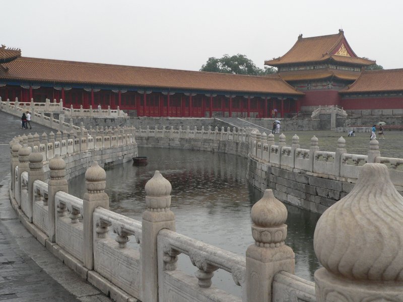 Verbotene Stadt 09/2007. Hier lebten und regierten bis 1911 die chinesischen Kaiser der Ming- und Qing-Dynastie. Die normale Bevlkerung durfte dieses Platz nicht betreten, daher der Name.