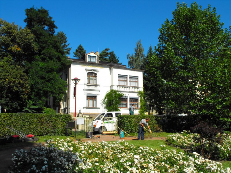 Villa Shatterhand, das Wohnhaus des Abenteuerschriftstellers Karl May, in Radebeul bei Dresden. 08.09.2009