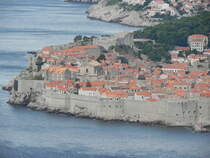 Blick auf die Altstadt von Dubrovnik / Kroatien am 25.10.14. 