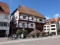 Bad Saulgau, Haus am Markt am Marktplatz (10.07.2022)