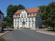 Altmorschen, Hotel zum alten Forsthaus in der N�rnberger Landstra�e (07.08.2022)