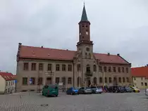 K�nnern, Rathausgeb�ude am Marktplatz, erbaut 1862 (15.03.2019)