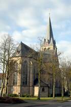 RHEINE (Kreis Steinfurt), 10.01.2021, Kirche St. Johannes Baptist im Ortsteil Mesum