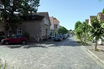 ARNIS (Kreis Schleswig-Flensburg), 17.07.2021, die Lange Stra�e in der kleinsten Stadt Deutschlands mit weniger als 300 Einwohnern