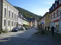 Leutenberg, H�user in der Hauptstra�e (17.10.2022)