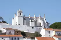 M�RTOLA, 09.02.2022, Blick auf die ehemalige Mezquita und jetzige Igreja de Nossa Senhora da Anuncia��o; die Mezquita wurde im fr�hen 8.Jh. u.Z. als f�nfschiffige Moschee errichtet und nach der Reconquista 1238 zur Kirche umgewandelt, wodurch sie die einzige vollst�ndig erhaltene Mesquita in Portugal blieb