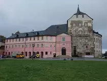 Schloss M�hltroff, erbaut ab 1349, Hauptbau aus dem 17. Jahrhundert (19.10.2022)
