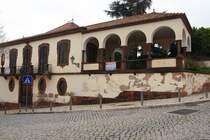 SILVES, 17.03.2022, Gebude an der Rua da S