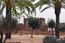 SILVES, 17.03.2022, im Burghof
