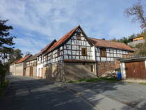 Rausdorf, Fachwerkhuser an der Dorfstrae (20.10.2022)